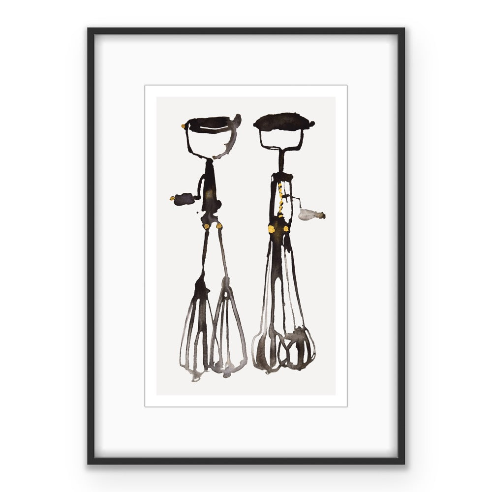 printspace two vintage whisks