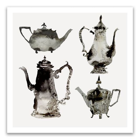 Four Teapots