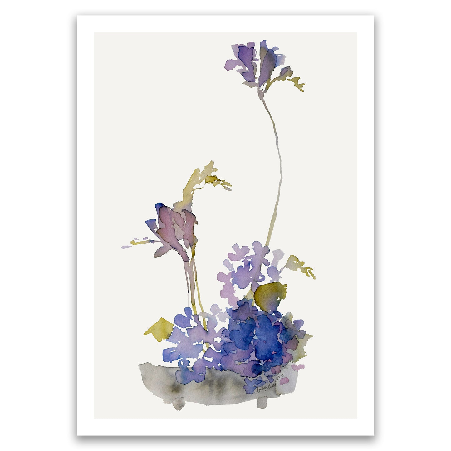 Exclusive Subscriber Download – August 2025 - Freesia Print